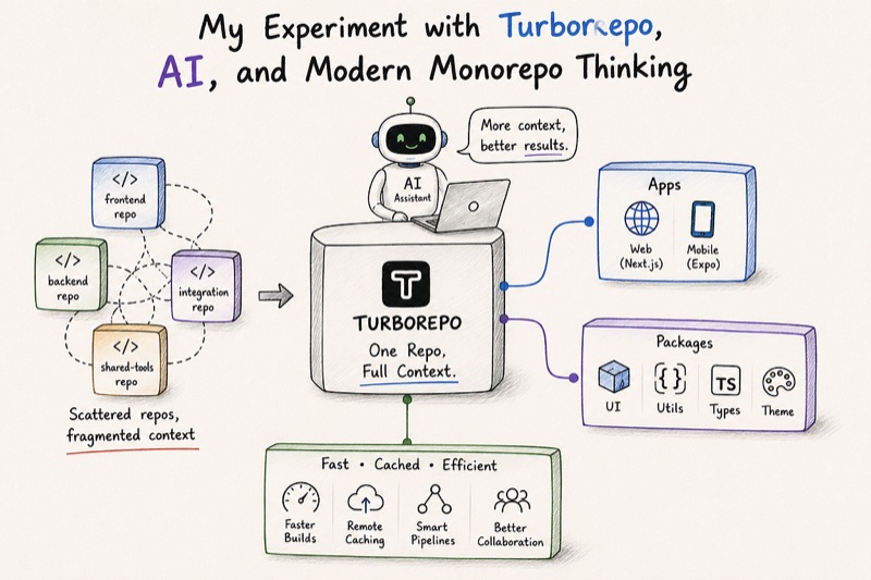 My Experiment with Turborepo, AI, and Modern Monorepo Thinking