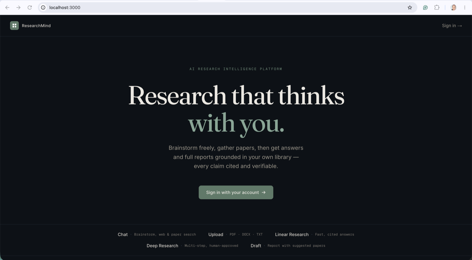 ResearchMind AI